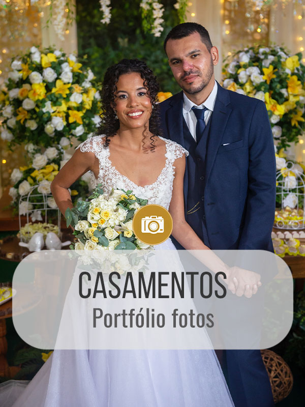 Portfólio de fotos de casamentos